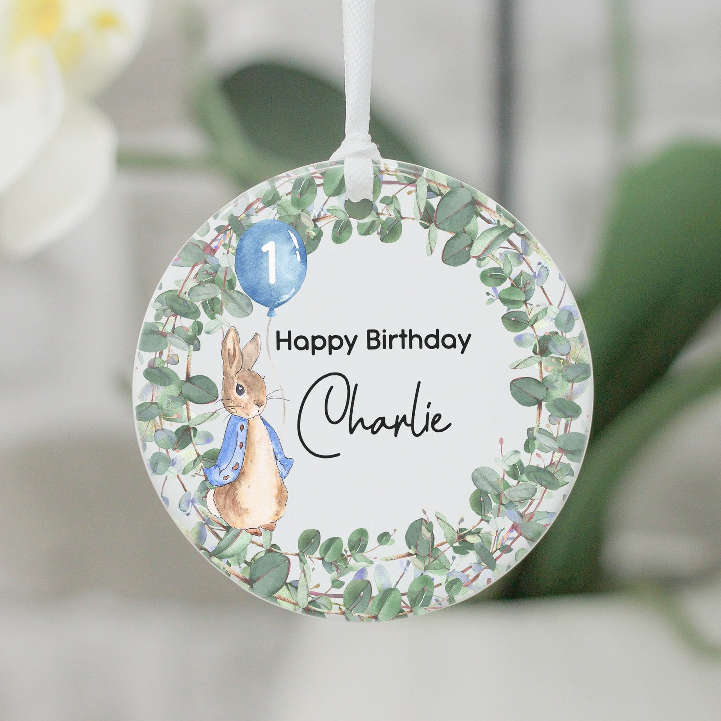 Personalised Baby Boy's Birthday Rabbit Themed Keepsake Gift - Shop Personalised Engraved Gifts & Customised Cufflinks | From Willow