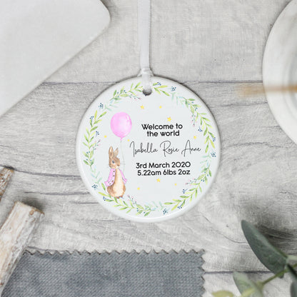 Personalised New Baby Gift, Welcome To The World Gift, Congratulations Gift, New Baby Present, Pregnancy Gift, Baby Shower Present