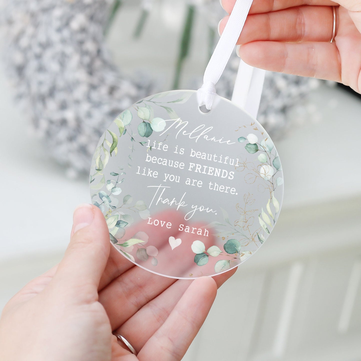 Personalised Special Friend Gift, Frosted Acrylic, Friendship Keepsake Gift, Best Friend Gift, Thank you Gifts, Gift for Friends